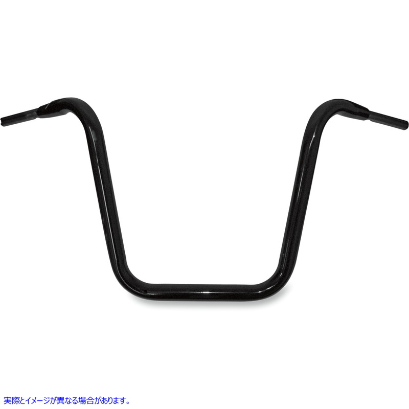 取寄せ 1-1/2 「ビッグ」バッファロー猿ハンガーバー ドラッグスペシャリティーズ Handlebar - Big Ape - 16 - TBW - Black 0601-1252 06011252