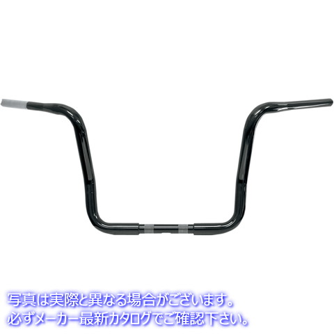 取寄せ 1-1/4 バッファローツーリングハンドルバー ドラッグスペシャリティーズ Handlebar - Buffalo Ape - 13 - TBW - Black 0601-2745 06012745