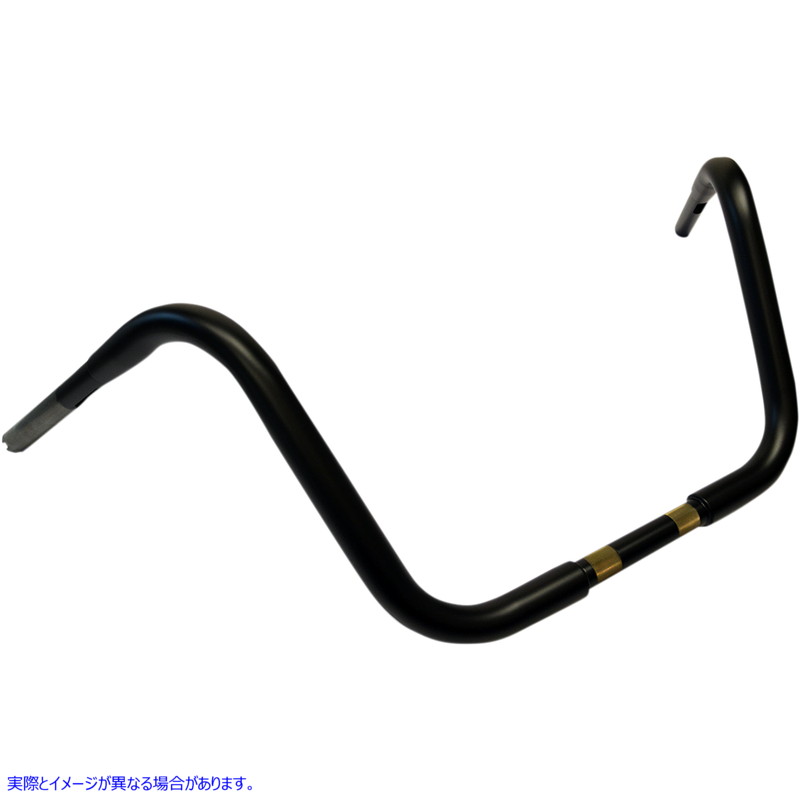 取寄せ 1-1/4 バッファローツーリングハンドルバー ドラッグスペシャリティーズ Handlebar - Buffalo Ape - 12 - TBW - Flat Black 0601-3506 06013506