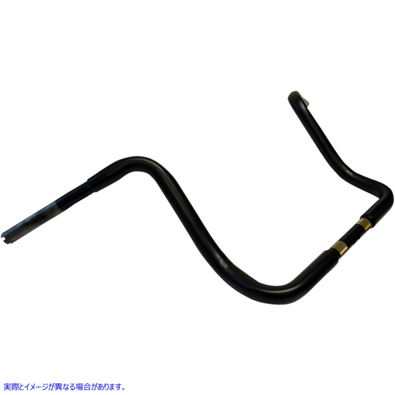 取寄せ 1-1/4 バッファローツーリングハンドルバー ドラッグスペシャリティーズ Handlebar - Buffalo Ape - 13 - TBW - Flat Black 0601-3508 06013508