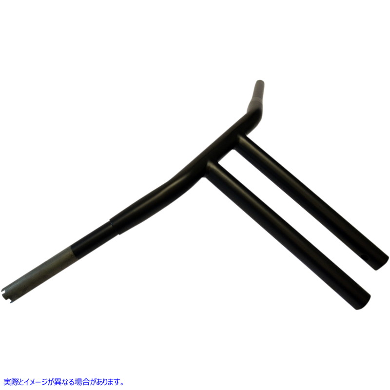 取寄せ 1-1/4 バッファローTバー ドラッグスペシャリティーズ Handlebar - T-Bar - Buffalo - 12 - Flat Black 0601-3509 06013509