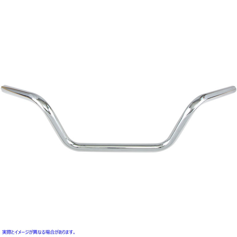 取寄せ 1 ハンドルバー - ロー/バックホーン ドラッグスペシャリティーズ Handlebar - Buckhorn Low - TBW - Chrome 0601-4185 06014185