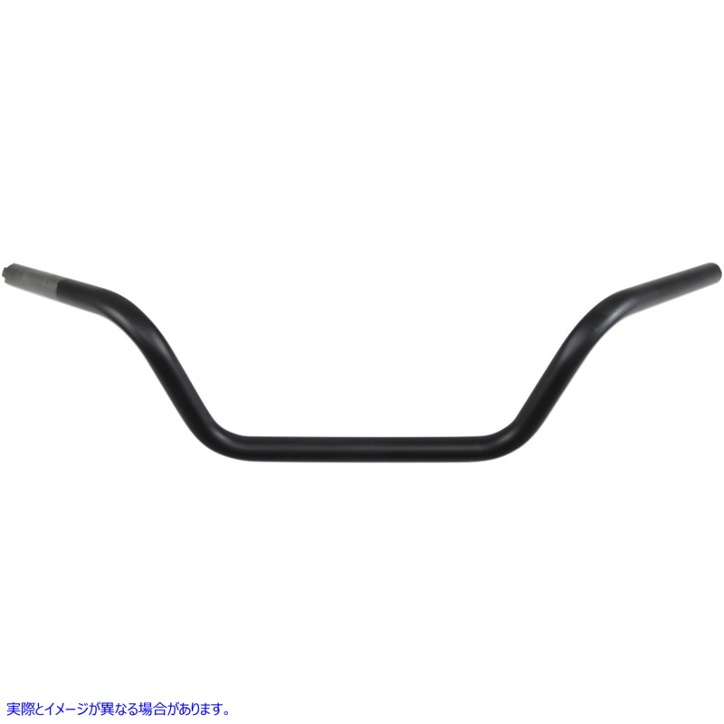 取寄せ 1 ハンドルバー - ロー/バックホーン ドラッグスペシャリティーズ Handlebar - Buckhorn Low - TBW - Flat Black 0601-4187 06014187