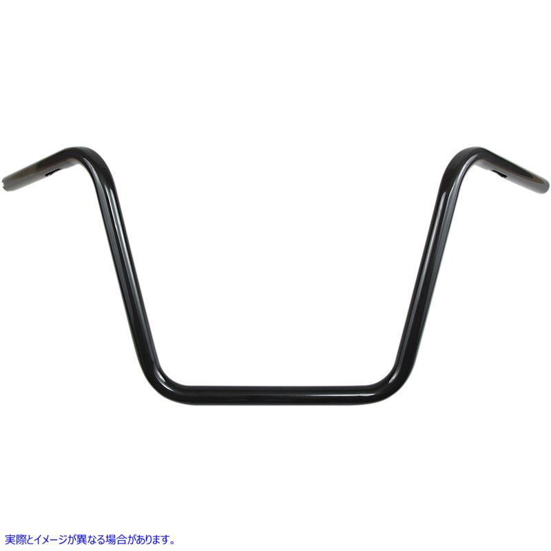 取寄せ 1 ハンドルバー - ハイ/バックホーン ドラッグスペシャリティーズ Handlebar - Buckhorn High - TBW - Black 0601-4189 06014189