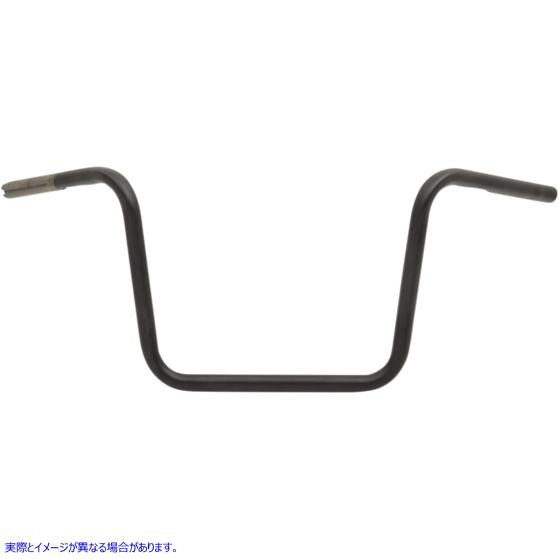 取寄せ 1 ハンドルバー - ワイド/猿ハンガー ドラッグスペシャリティーズ Handlebar - Wide Ape - 12 - TBW - Flat Black 0601-4209 06014209