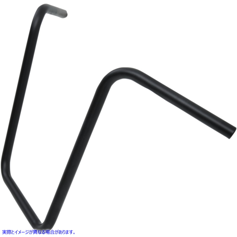 取寄せ 1 ツアーハンドルバー ドラッグスペシャリティーズ Handlebar - Ape Hanger - 18 - TBW - Flat Black 0601-4214 06014214