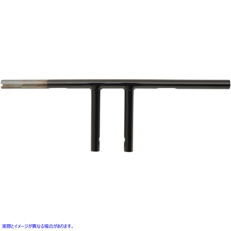 取寄せ 1 T-Bar ドラッグスペシャリティーズ Handlebar - T-Bar - Dimpled - 6 - Black 0601-4216 06014216