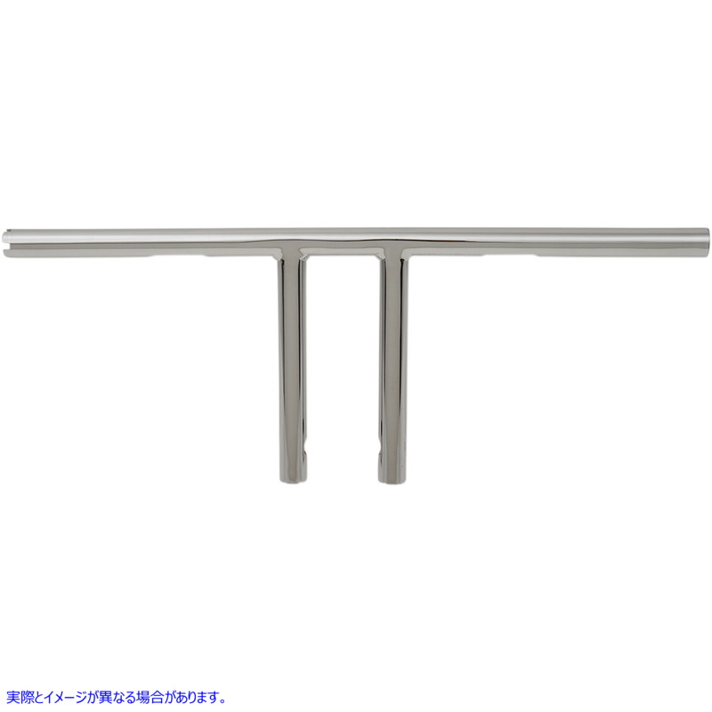 取寄せ 1 T-Bar ドラッグスペシャリティーズ Handlebar - T-Bar - Dimpled - 8 - Chrome 0601-4218 06014218