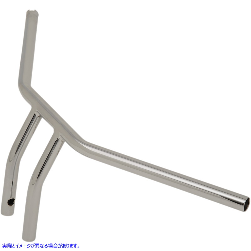 取寄せ 1 T-Bar ドラッグスペシャリティーズ Handlebar - T-Bar - Drilled/Dimpled - 8 - Chrome 0601-4227 06014227