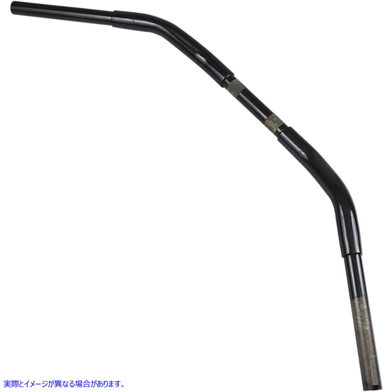 取寄せ 1-1/4 バッファローバーハンドルバー ドラッグスペシャリティーズ Handlebar - Buffalo - Classic - TBW - Black 0601-4243 06014243