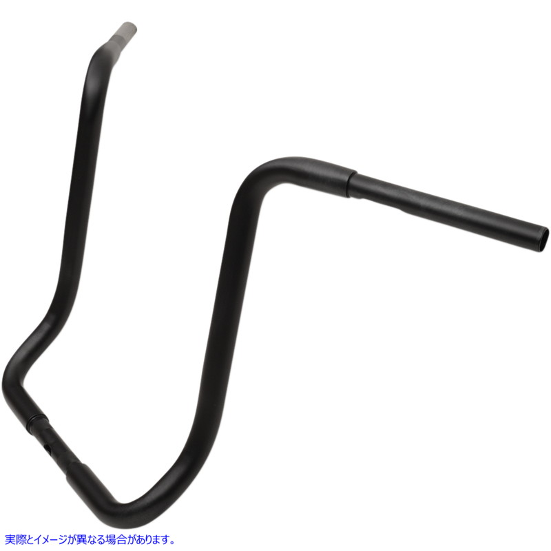 取寄せ 1-1/4 バッファローツーリングハンドルバー ドラッグスペシャリティーズ Handlebar - Buffalo Ape - 17 - TBW - Flat Black 0601-4265 06014265
