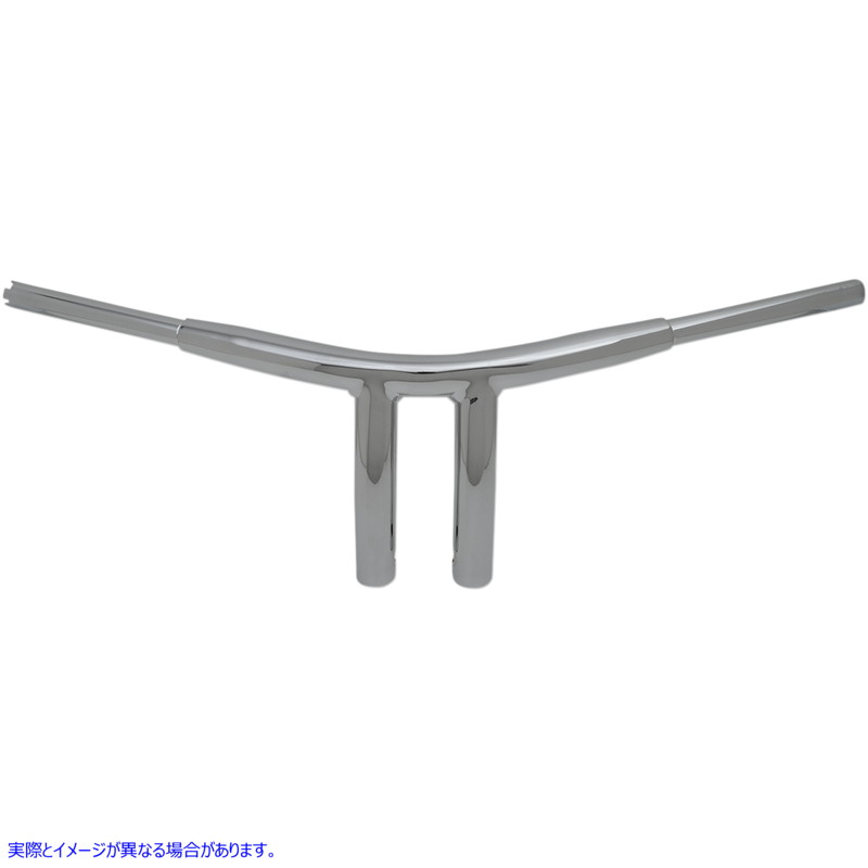 取寄せ 1-1/2 ビッグ バッファローTバー ドラッグスペシャリティーズ Handlebar - Big Buffalo - Radius T-Bar - 8 - Chrome 0601-4286 06014286
