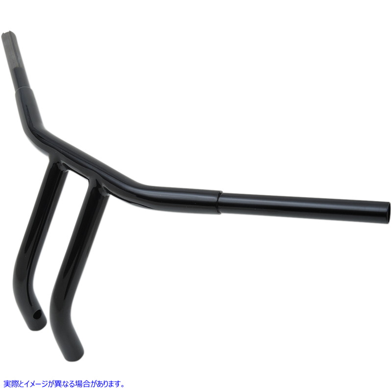 取寄せ 1-1/4 バッファローバーハンドルバー ドラッグスペシャリティーズ Handlebar - Buffalo - Inverted - TBW - Black 0601-4289 06014289