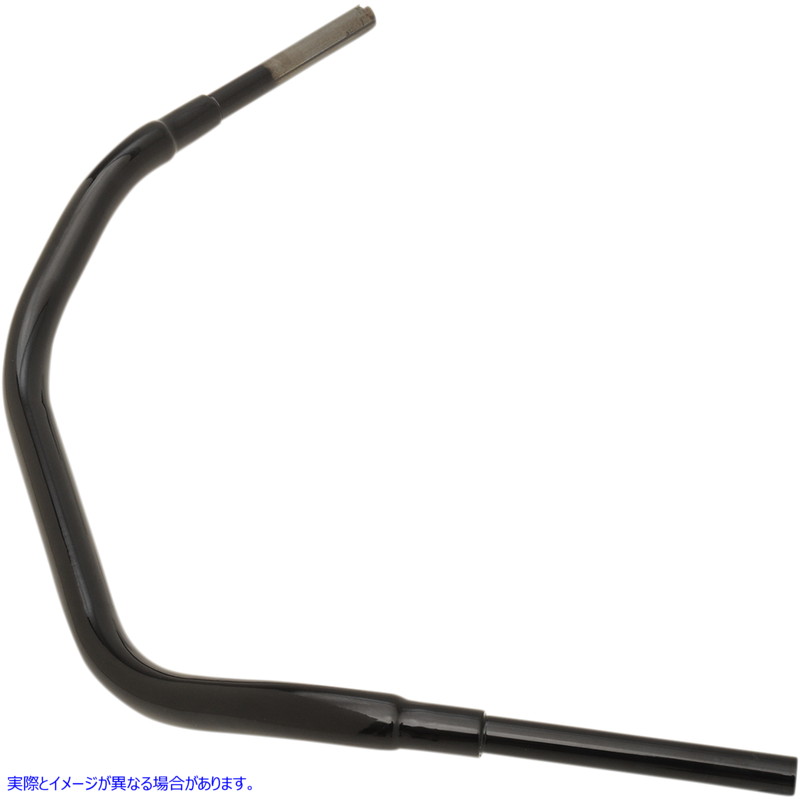 取寄せ 1-1/2 「ビッグ」バッファロービーチ/ビキニバーハンドルバー ドラッグスペシャリティーズ Handlebar - Big Buffalo Bikini - TBW - Black 0601-4297 06014297