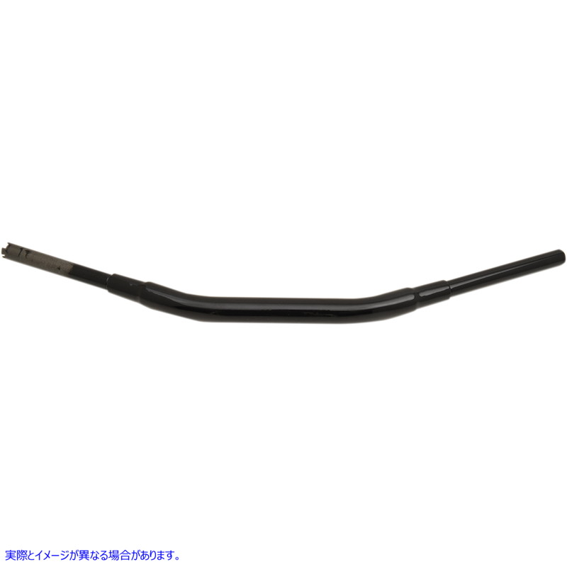 取寄せ 1-1/2 「ビッグ」バッファロードラッグバー ドラッグスペシャリティーズ Handlebar - Big Buffalo - Drag - TBW - Black 0601-4300 06014300