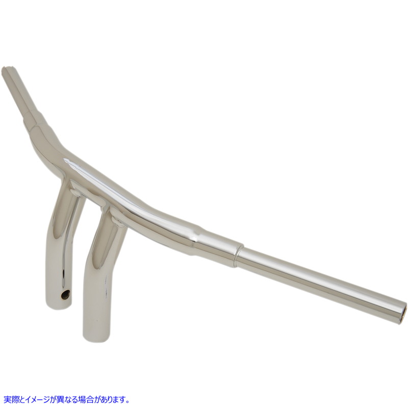 取寄せ 1-1/2 ビッグ バッファローTバー ドラッグスペシャリティーズ Handlebar - Big Buffalo - T-Bar - 8 - Chrome 0601-4309 06014309