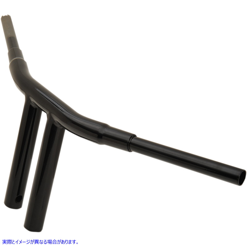 取寄せ 1-1/2 ビッグ バッファローTバー ドラッグスペシャリティーズ Handlebar - Big Buffalo - Chopper T-Bar - 10 - Gloss Black 0601-4316 06014316