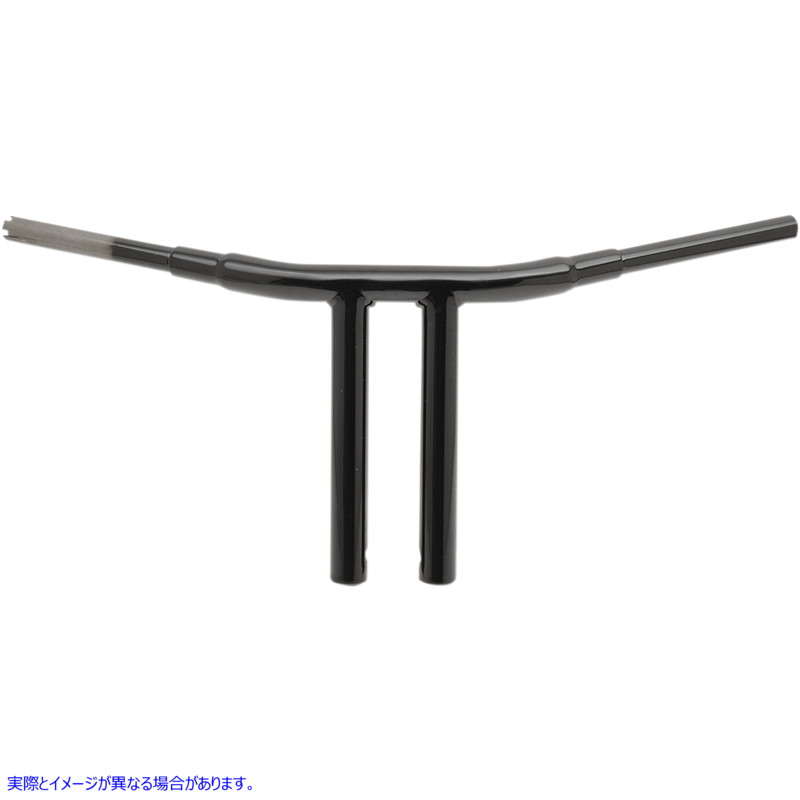 取寄せ 1-1/2 ビッグ バッファローTバー ドラッグスペシャリティーズ Handlebar - Big Buffalo - Chopper T-Bar - 12 - Gloss Black 0601-4319 06014319