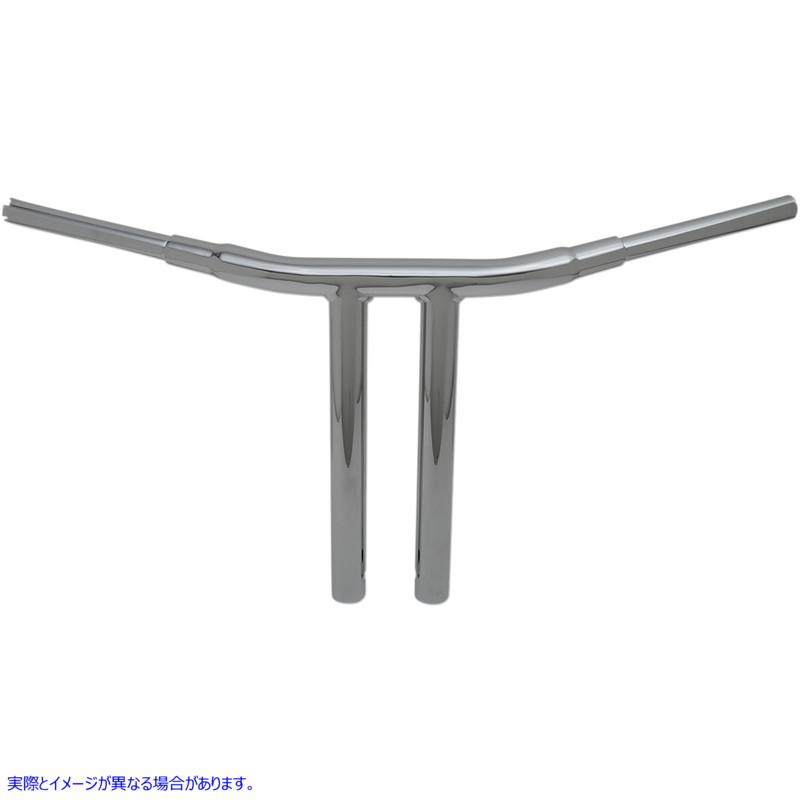 取寄せ 1-1/2 ビッグ バッファローTバー ドラッグスペシャリティーズ Handlebar - Big Buffalo - Chopper T-Bar - 14 - Chrome 0601-4321 06014321