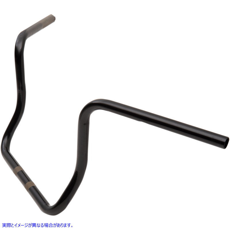 取寄せ 1 ハンガーハンドルバー ドラッグスペシャリティーズ Handlebar - Ape Hanger - 12 - Gloss Black 0601-5042 06015042