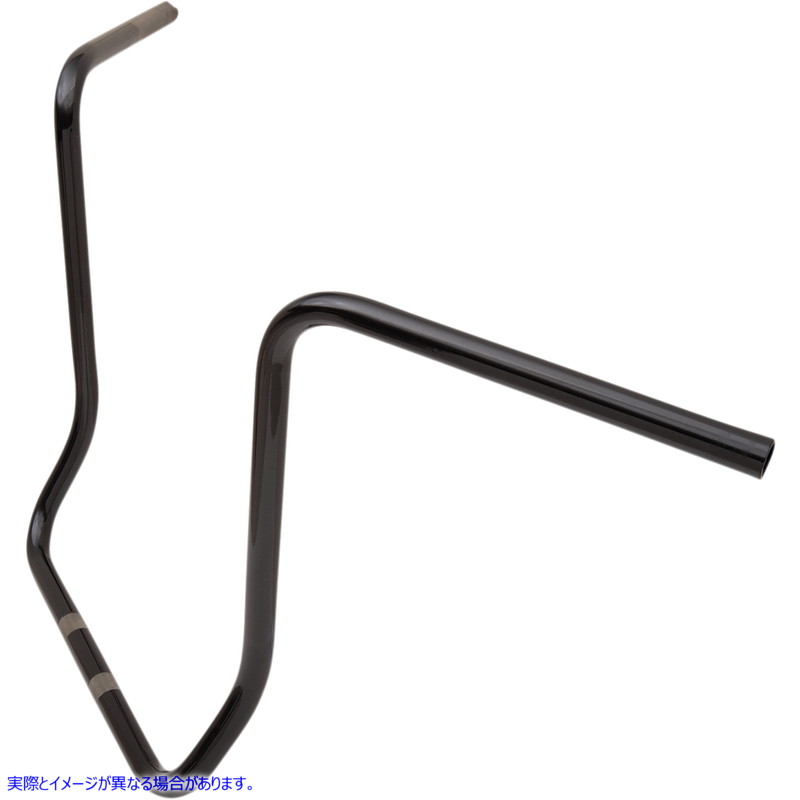 取寄せ 1 ハンガーハンドルバー ドラッグスペシャリティーズ Handlebar - Ape Hanger - 18 - Gloss Black 0601-5048 06015048