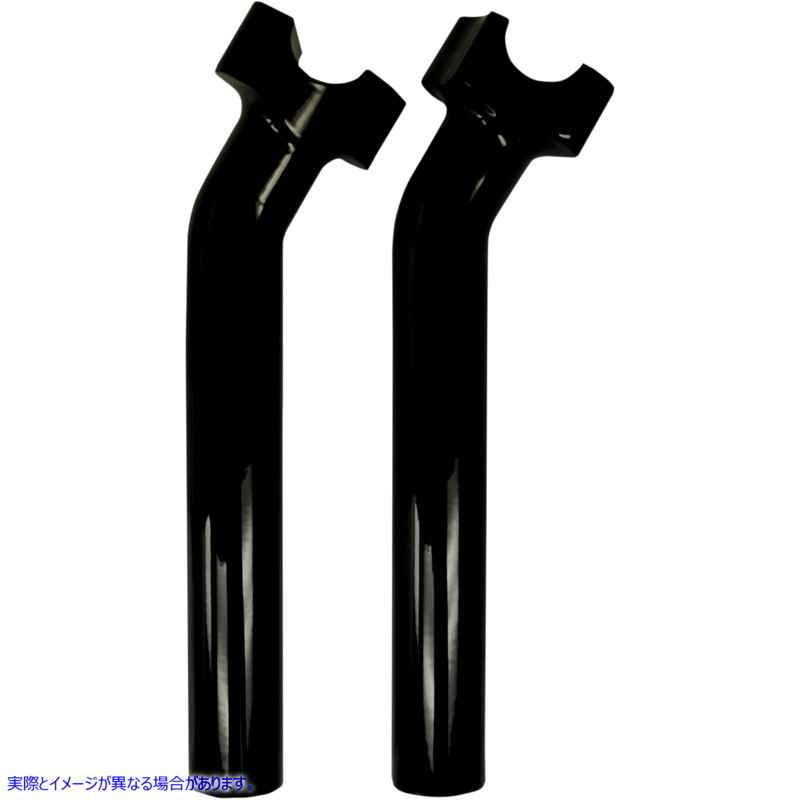 取寄せ バッファロービレットアルミニウムハンドルバーライザー ドラッグスペシャリティーズ Risers - Buffalo - 9-1/2 - Black 0602-0522 06020522
