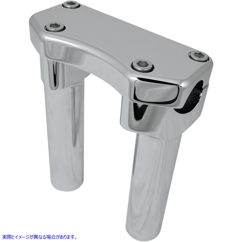 取寄せ ハンドルバーライザー＆トップクランプキット ドラッグスペシャリティーズ Risers - 6 - Buffalo - Top - Chrome 0602-0592 06020592