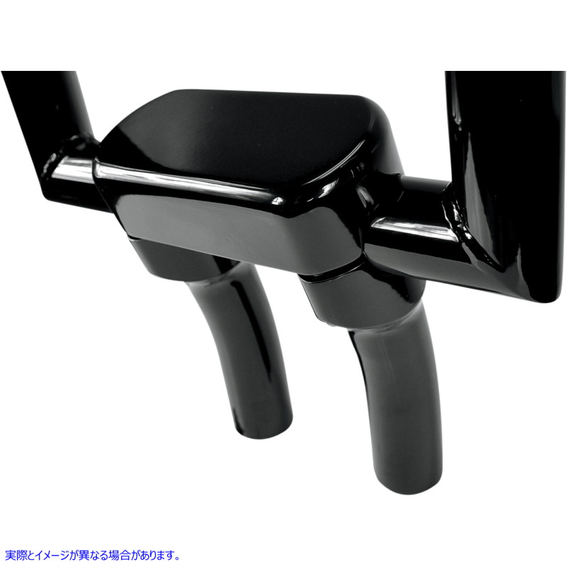 取寄せ ハンドルバーライザー＆トップクランプキット ドラッグスペシャリティーズ Risers - 5-1/2 - Big Buffalo - Top - Black 0602-0607 06020607