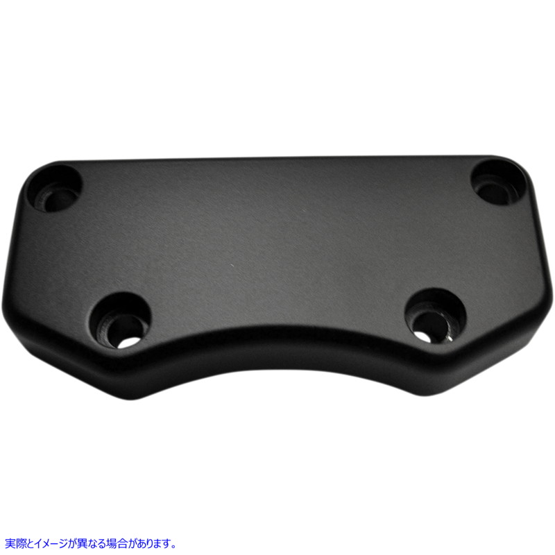 取寄せ バッファローハンドルバークランプ ドラッグスペシャリティーズ Handlebar Clamp - Buffalo - Smooth - Flat Black 0602-0808 06020808