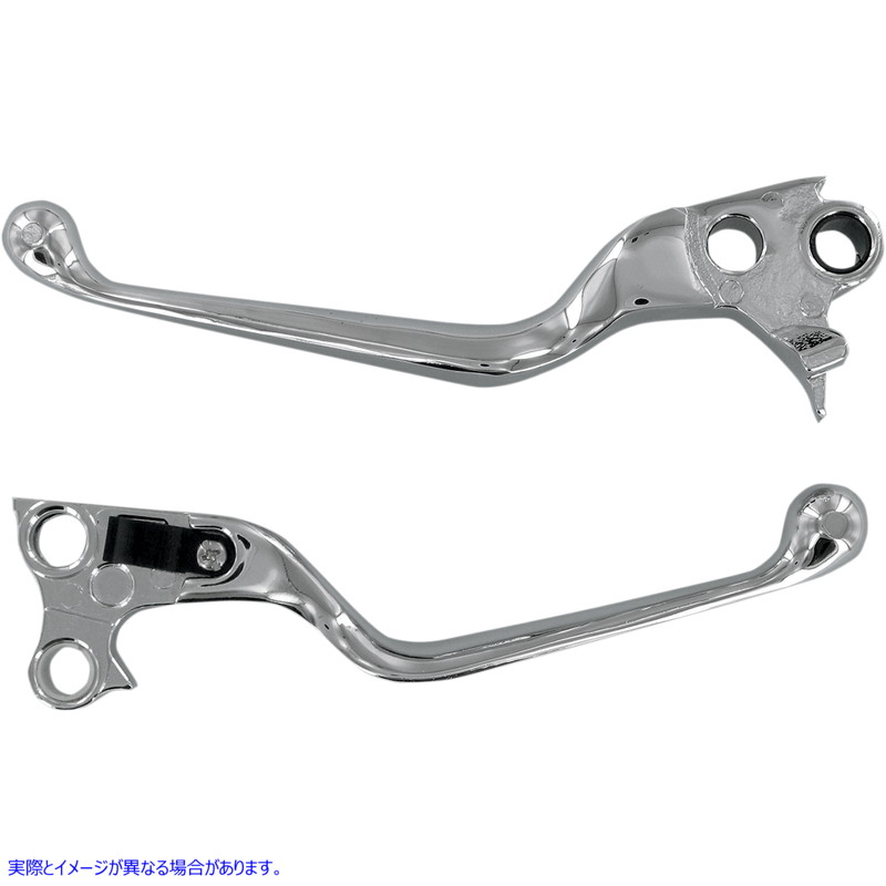 取寄せ ワイドブレードレバーセット ドラッグスペシャリティーズ Lever Set - Chrome 0610-0126 06100126