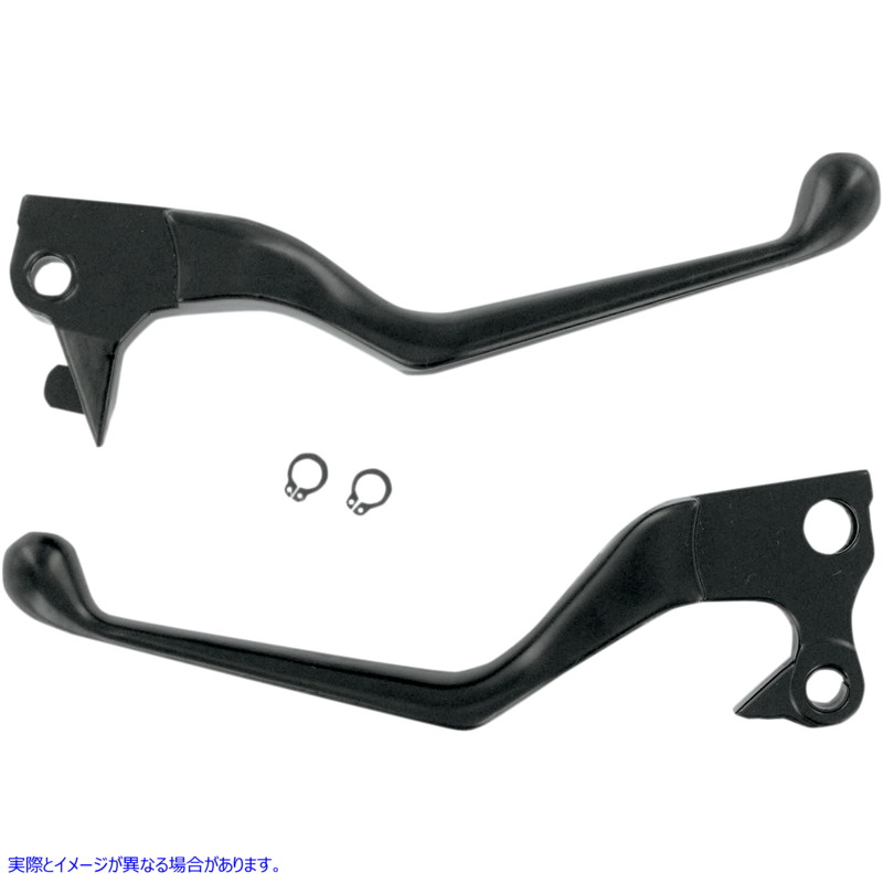 取寄せ ワイドブレードレバーセット ドラッグスペシャリティーズ Lever Set - Black 0610-0129 06100129