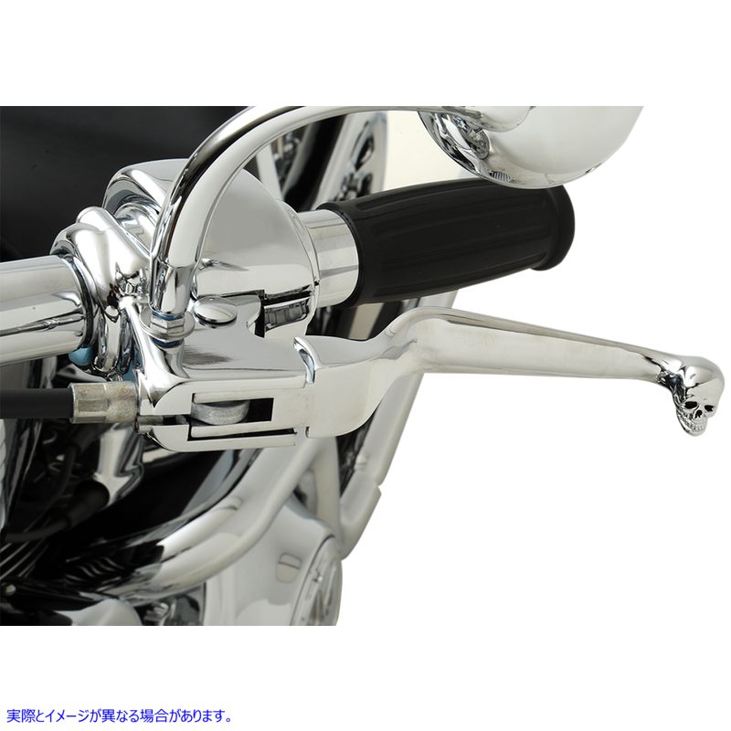 取寄せ 頭蓋骨レバーセット ドラッグスペシャリティーズ Levers - Skull 0610-0145 06100145