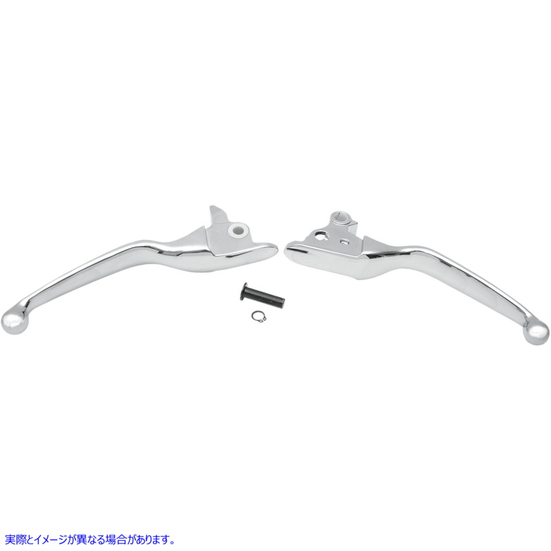 取寄せ ワイドブレードレバーセット ドラッグスペシャリティーズ Lever Set - Chrome 0610-0185 06100185