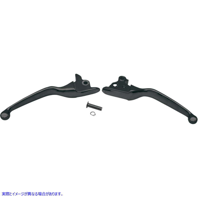取寄せ ワイドブレードレバーセット ドラッグスペシャリティーズ Lever Set - Black 0610-0188 06100188