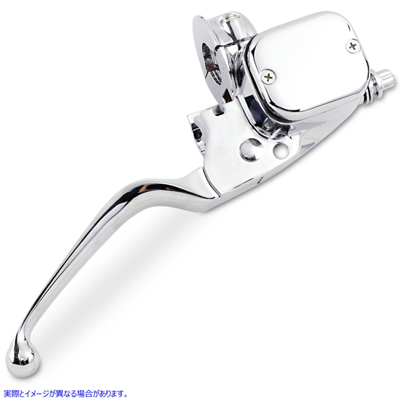 取寄せ フロントブレーキマスターシリンダーアセンブリ ドラッグスペシャリティーズ Brake Master Cylinder - 9/16 - Chrome 0610-0250 06100250