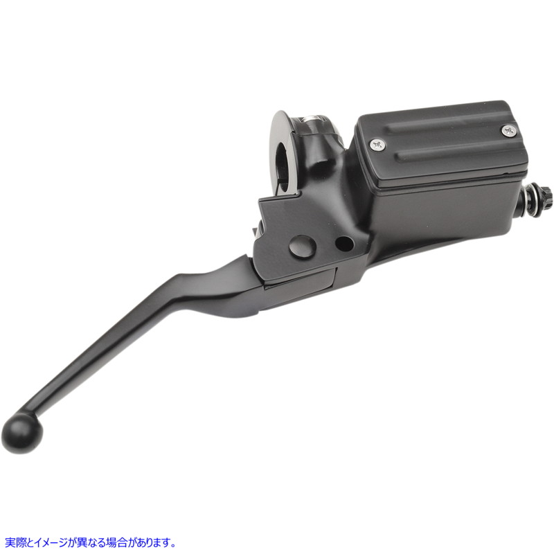 取寄せ フロントブレーキマスターシリンダーアセンブリ ドラッグスペシャリティーズ Brake Master Cylinder - 5/8 - Black 0610-0687 06100687