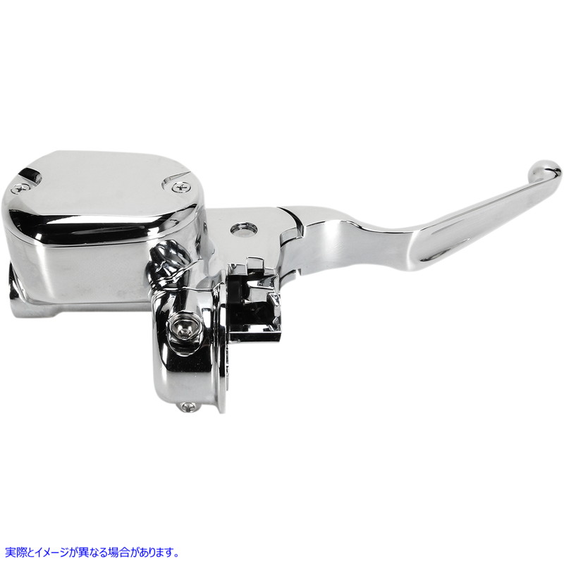 取寄せ クロム交換用クラッチレバーアセンブリ - マスターシリンダー/ブレーキ ドラッグスペシャリティーズ Brake Master Cylinder - ABS - Chrome 0610-0805 06100805