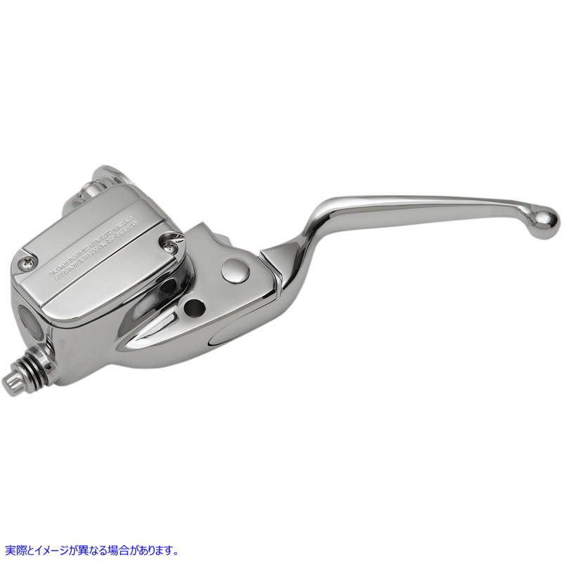 取寄せ フロントブレーキマスターシリンダーアセンブリ ドラッグスペシャリティーズ Brake Master Cylinder - 15 mm - Chrome 0610-1872 06101872