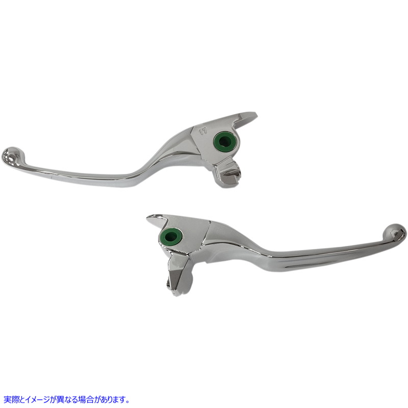 取寄せ ワイドブレードレバーセット ドラッグスペシャリティーズ Lever Set - Chrome 0610-1953 06101953
