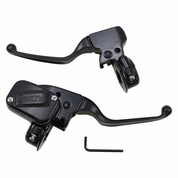 取寄せ ブレーキ/クラッチレバーAssy ドラッグスペシャリティーズ Handlebar Controls - Matte Black 0610-2200 06102200