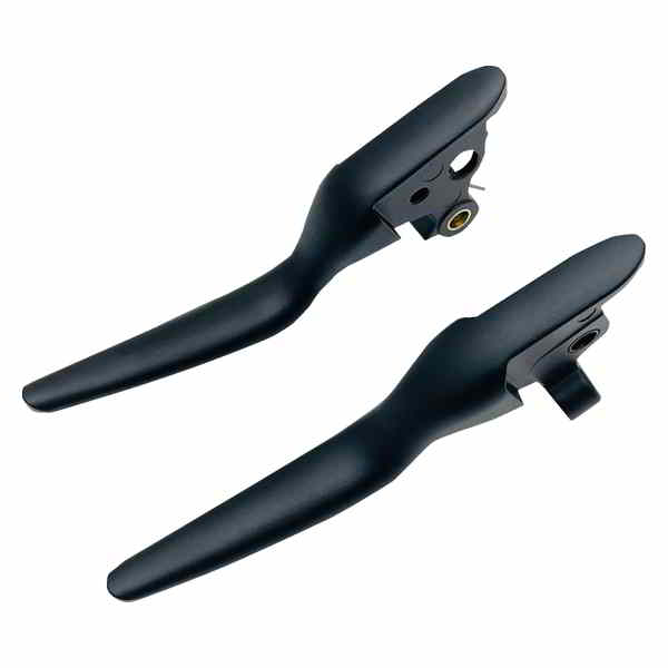 取寄せ カスタムレバーセット ドラッグスペシャリティーズ Levers - LSR - Black 06102258