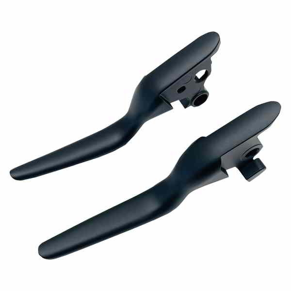 取寄せ カスタムレバーセット ドラッグスペシャリティーズ Levers - LSR - Black 06102260