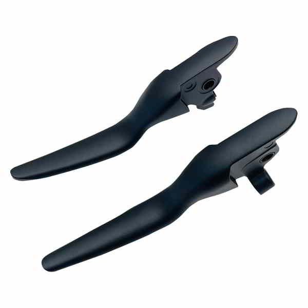 取寄せ カスタムレバーセット ドラッグスペシャリティーズ Levers - LSR - Black 06102262