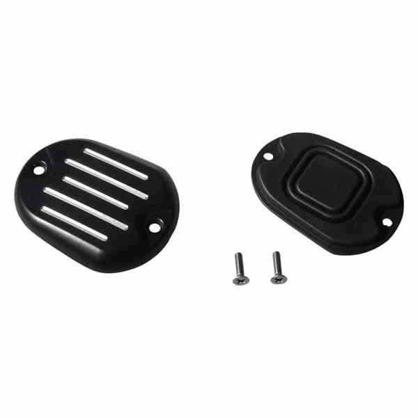 取寄せ フロントブレーキマスターシリンダーカバー ドラッグスペシャリティーズ Master Cylinder Cover - Black 0611-0187 06110187