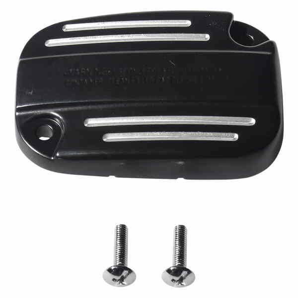 取寄せ フロントブレーキマスターシリンダーカバー ドラッグスペシャリティーズ Master Cylinder Cover - Black 0611-0190 06110190
