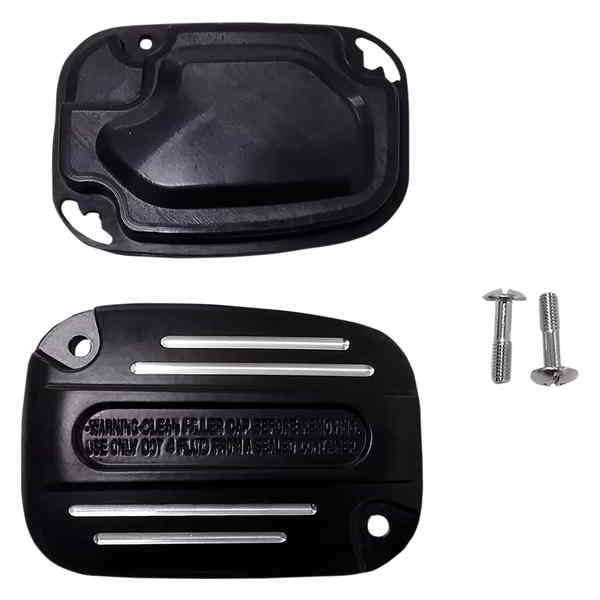 取寄せ クラッチマスターシリンダーカバー ドラッグスペシャリティーズ Clutch Master Cylinder Cover - Black 0612-0473 06120473