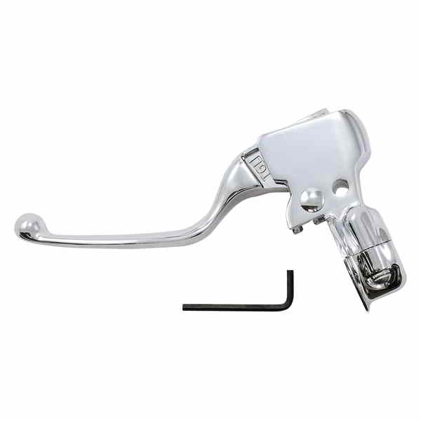 取寄せ クラッチレバーAssy ドラッグスペシャリティーズ Clutch Lever Assembly - Chrome 0612-0474 06120474