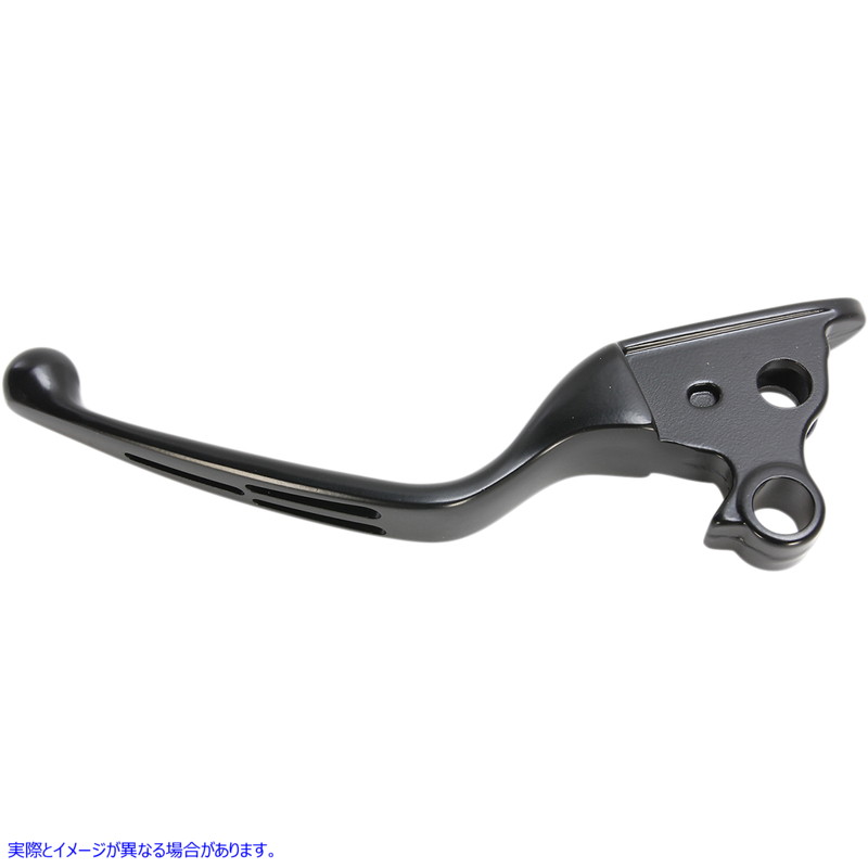 取寄せ スロット付きワイドブレード交換用クラッチレバー ドラッグスペシャリティーズ Clutch Lever - Wide Blade - Slotted - Black 0613-1285 06131285