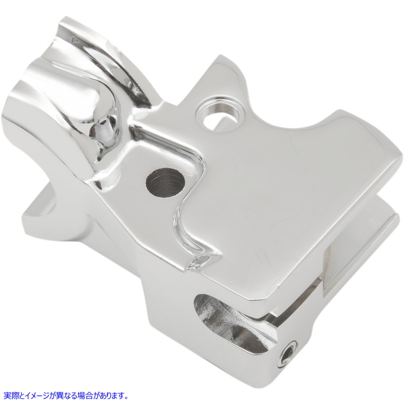取寄せ クラッチレバーブラケット ドラッグスペシャリティーズ Clutch Lever Bracket - Chrome 0615-0266 06150266