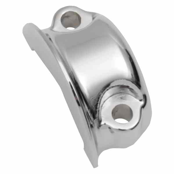 取寄せ クラッチおよびブレーキ コントロール クランプ ハーフ ドラッグスペシャリティーズ Clamp - Half - Chrome 0615-0334 06150334